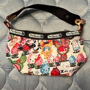 Sporty mini bag with anime